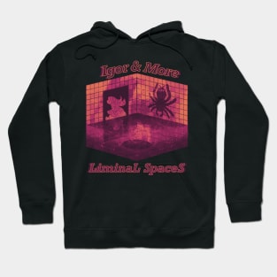 Igor & More Tarantula Liminal Space Orange Haze Hoodie